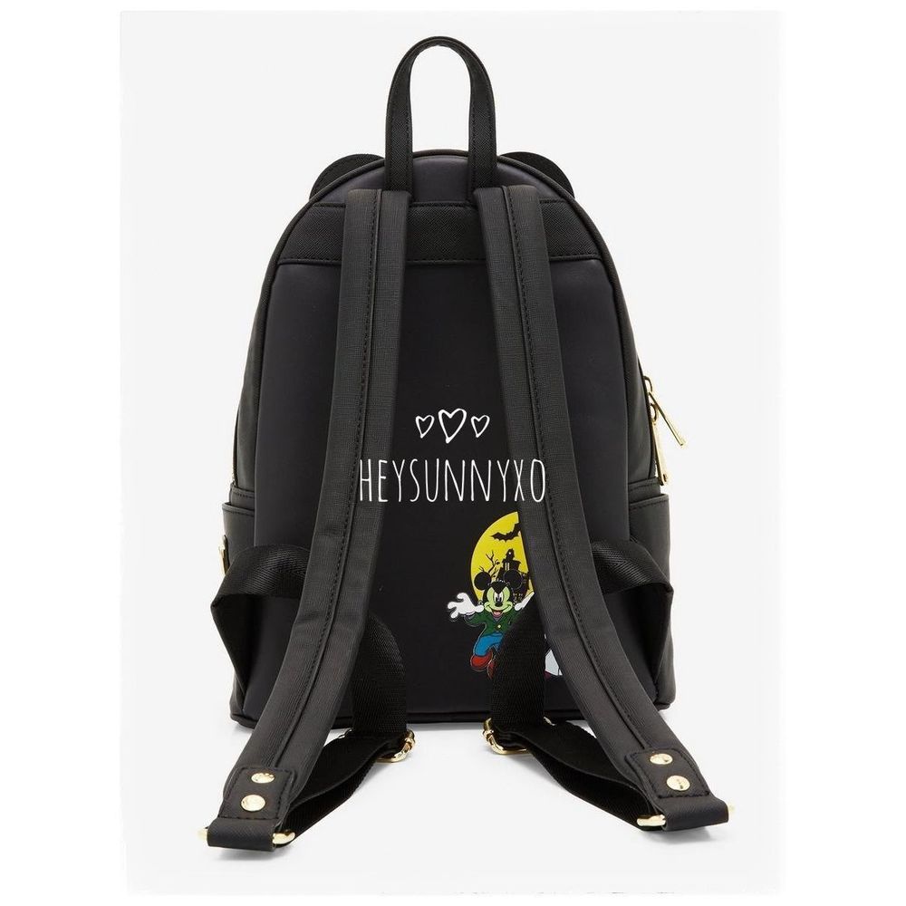 Loungefly Disney Mickey and Minnie Mouse Frankenstein Mini Backpack - Picture 3 of 5